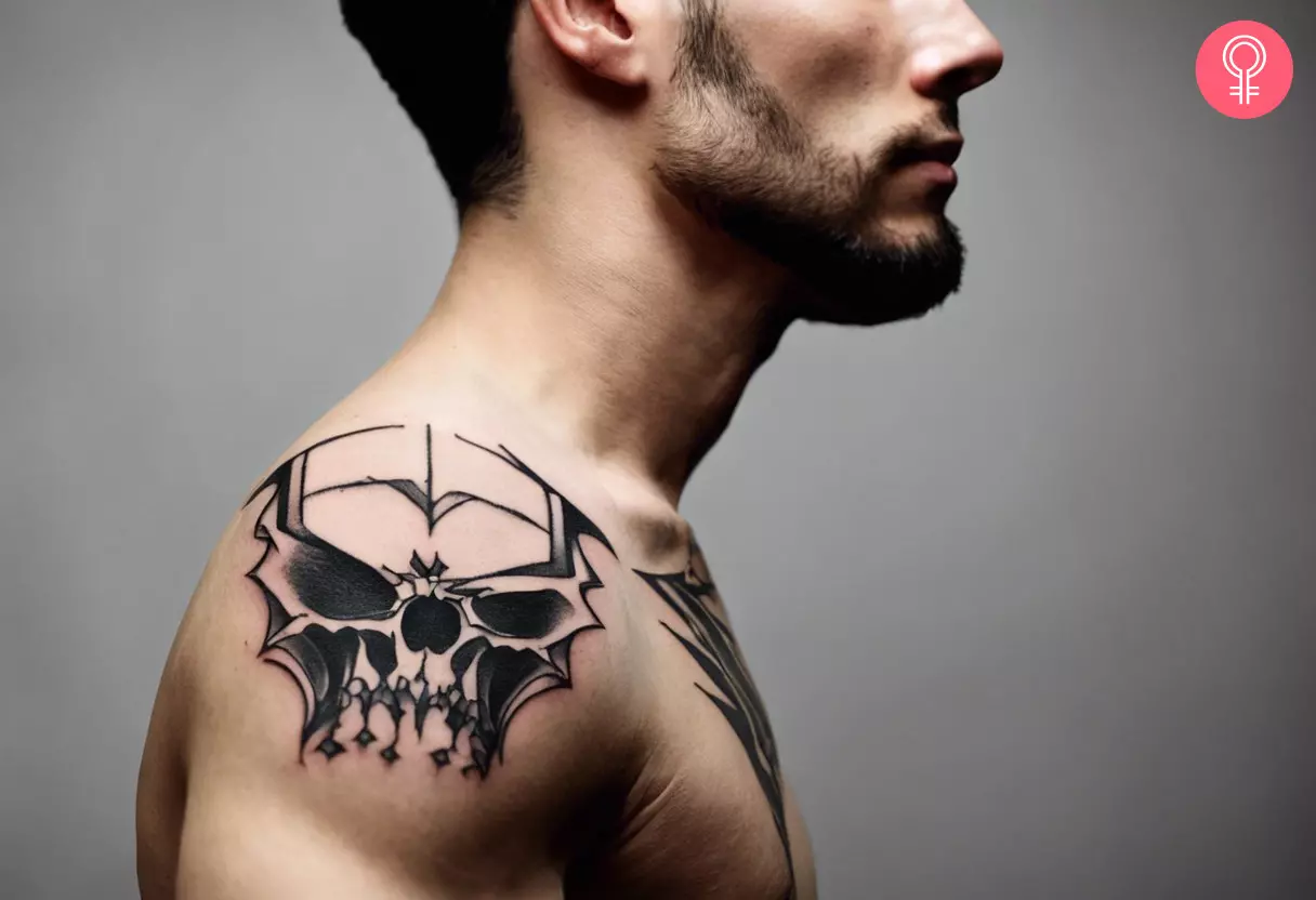 demon back tattoos for men 0094