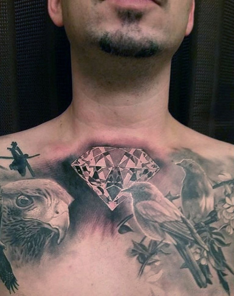 diamond tattoos for men 0027