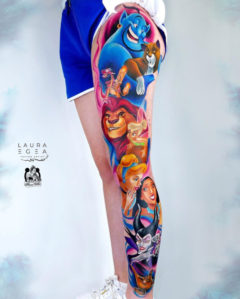 Disney tattoos for men 0043