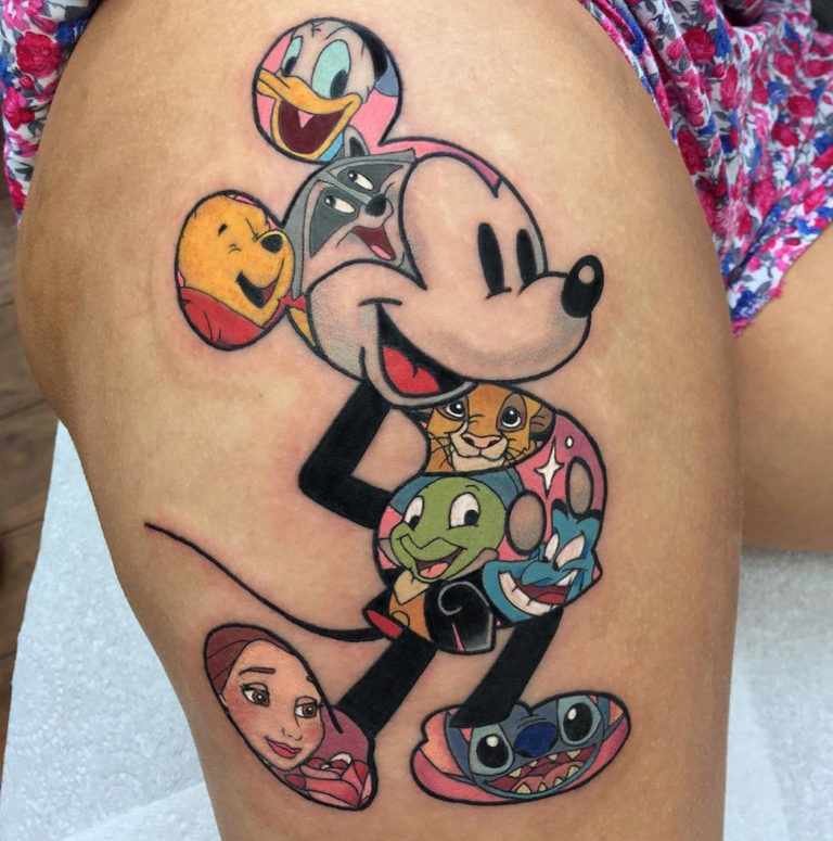 Disney tattoos for men 0064