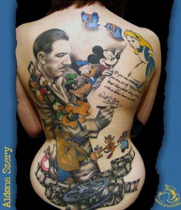 Disney tattoos ideas for men