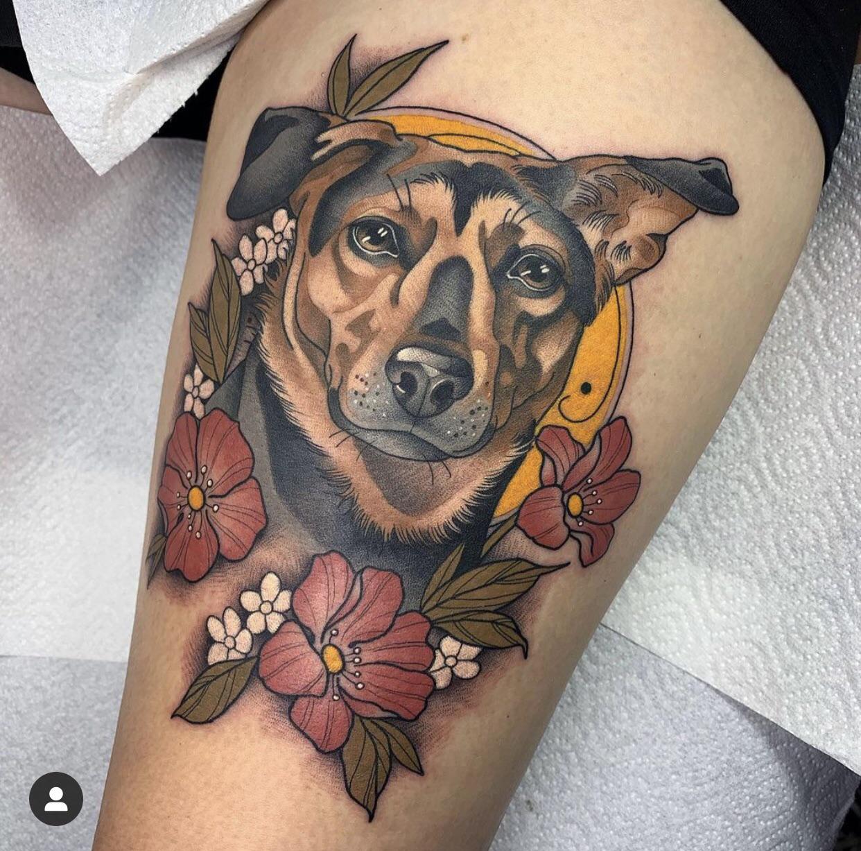 dog tattoos for men 0040