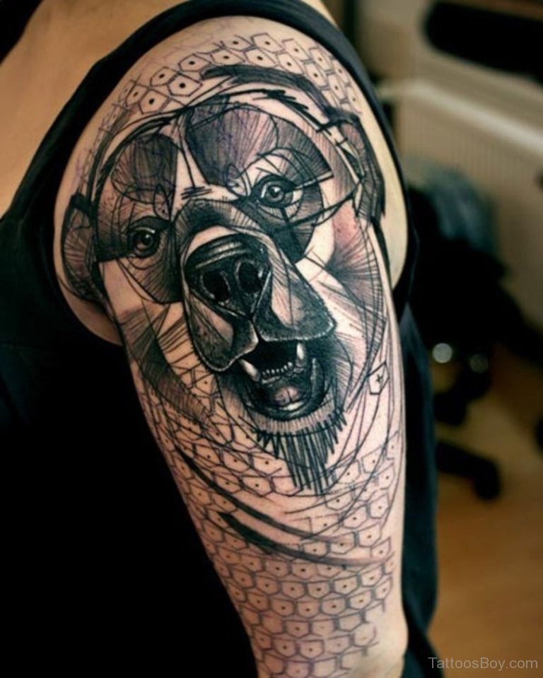 dog tattoos for men 0050