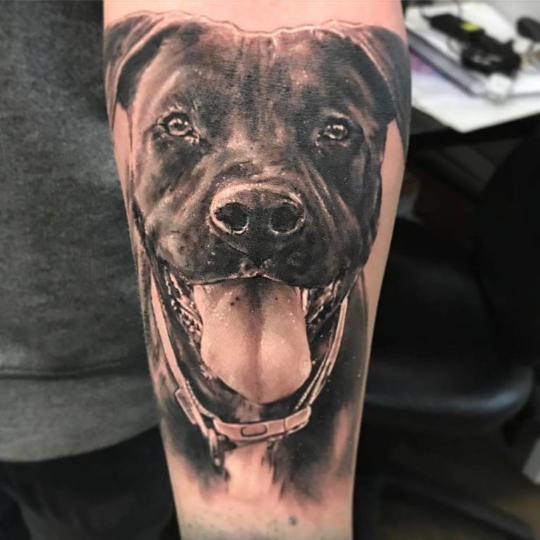 dog tattoos for men 0087