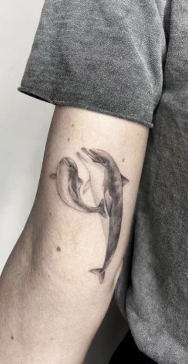 dolphin tattoo for men 0020