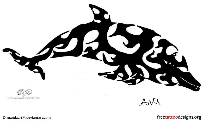 dolphin tattoo for men 0035