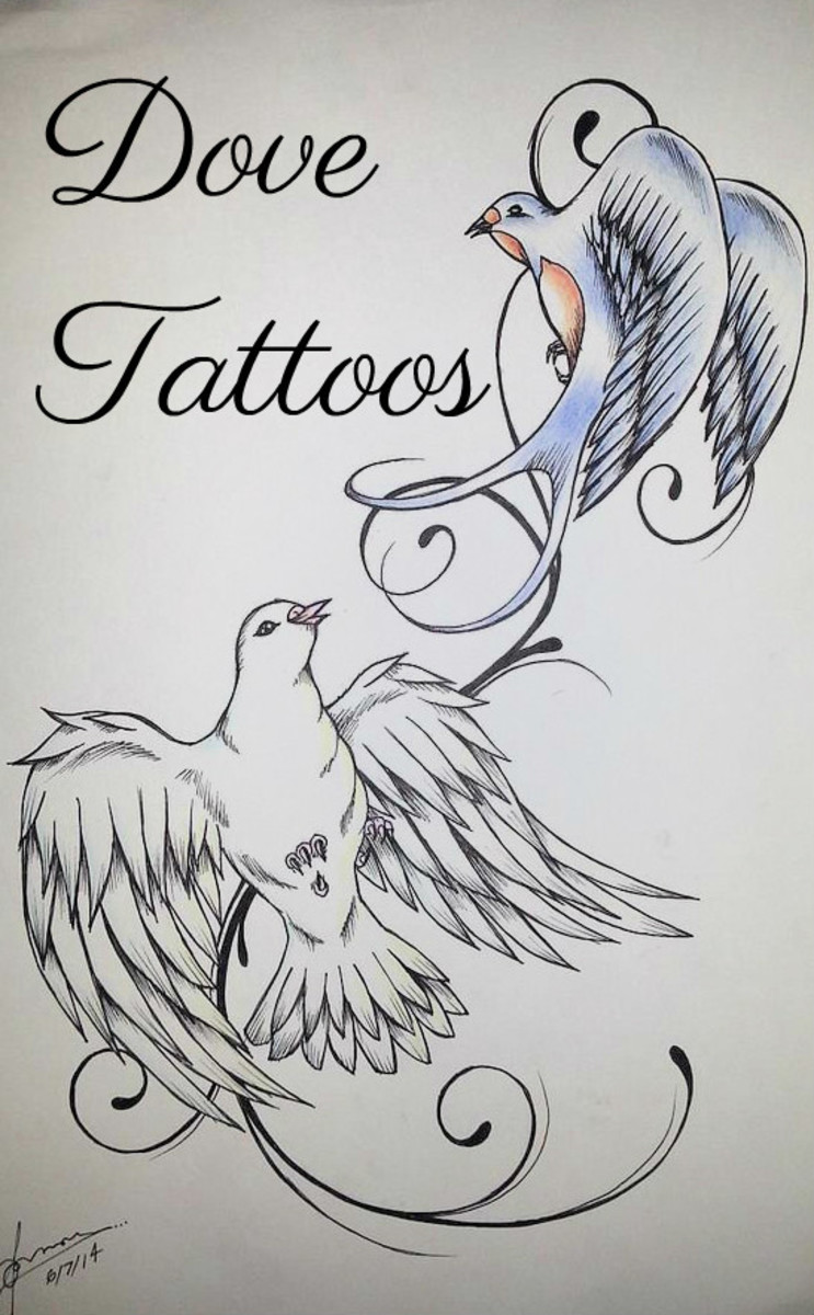 dove neck tattoos for men 0045