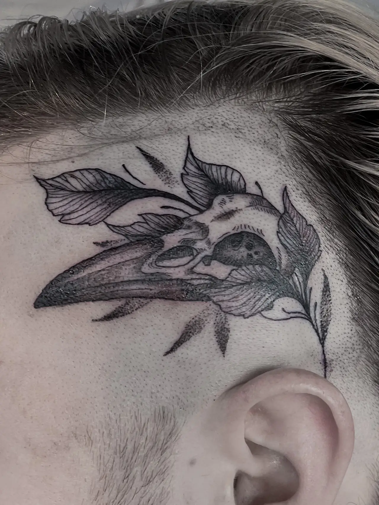 dove neck tattoos for men 0050