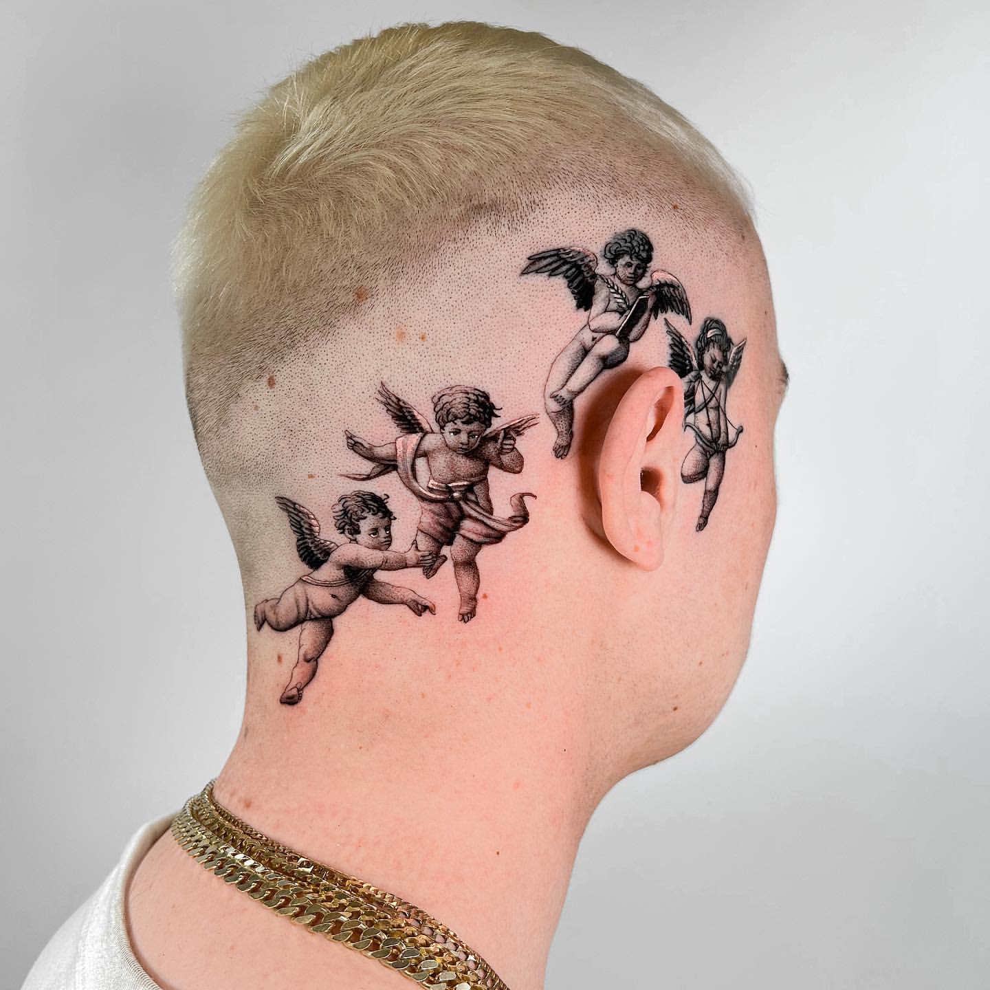 dove neck tattoos for men 0085