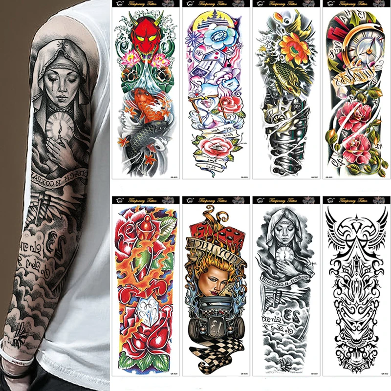 dragon leg tattoos for men 0037