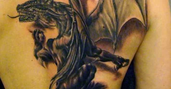 dragon leg tattoos for men 0094