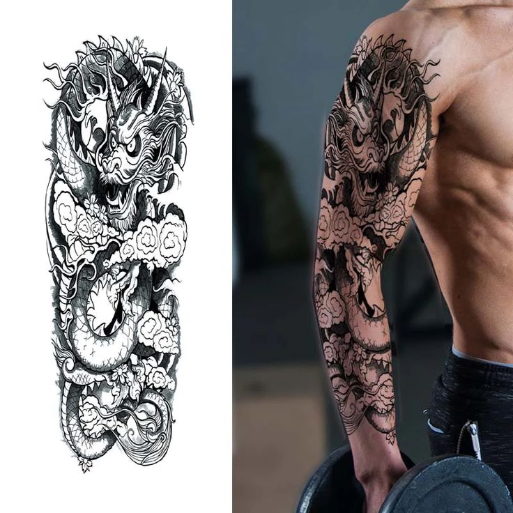 dragon tattoo sleeves for men 0010