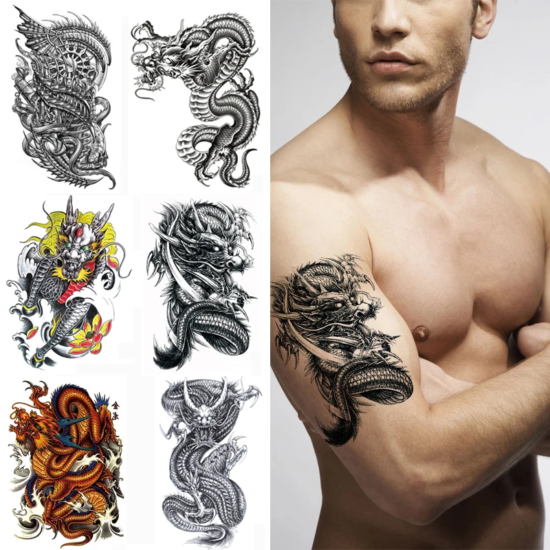 dragon tattoo sleeves for men 0012