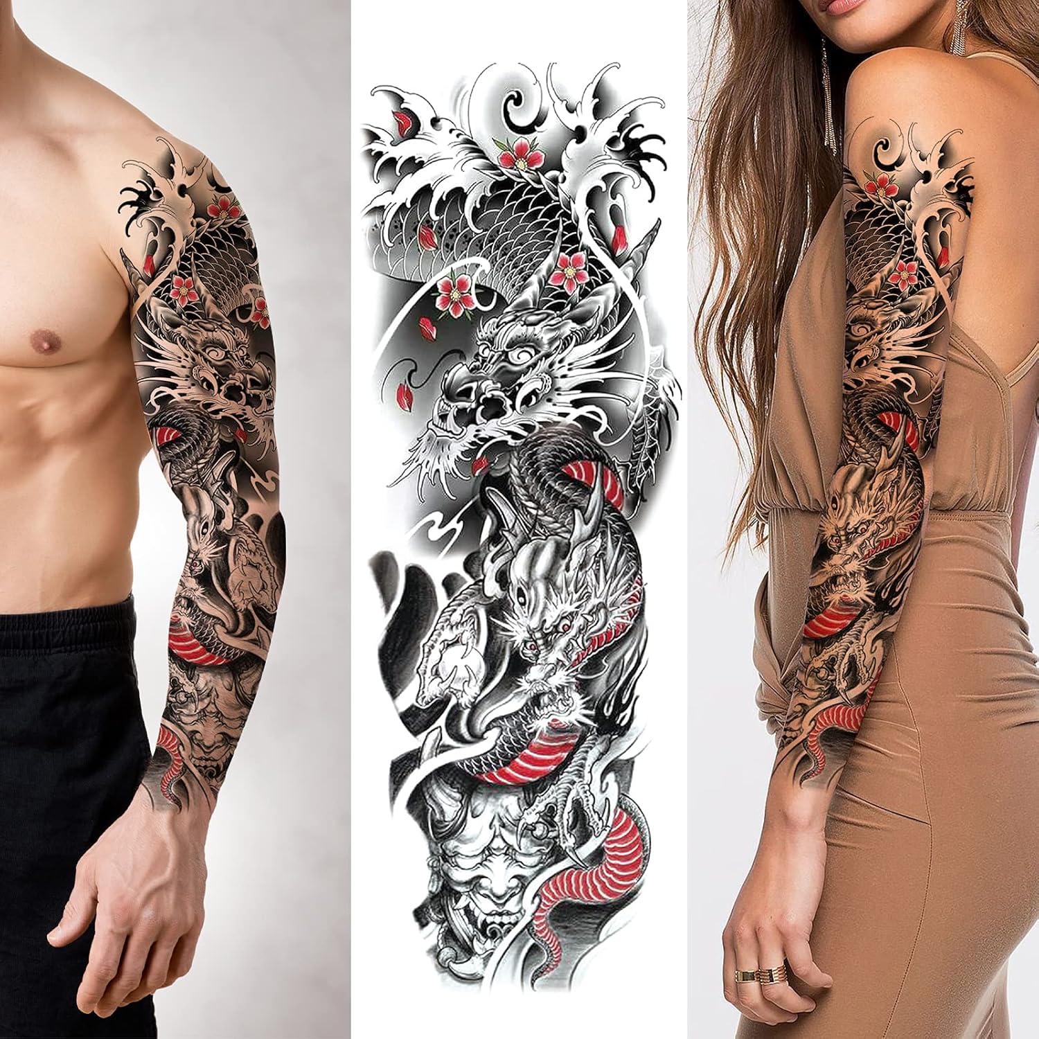 dragon tattoo sleeves for men 0013