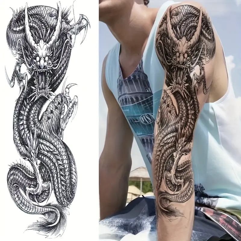 dragon tattoo sleeves for men 0014