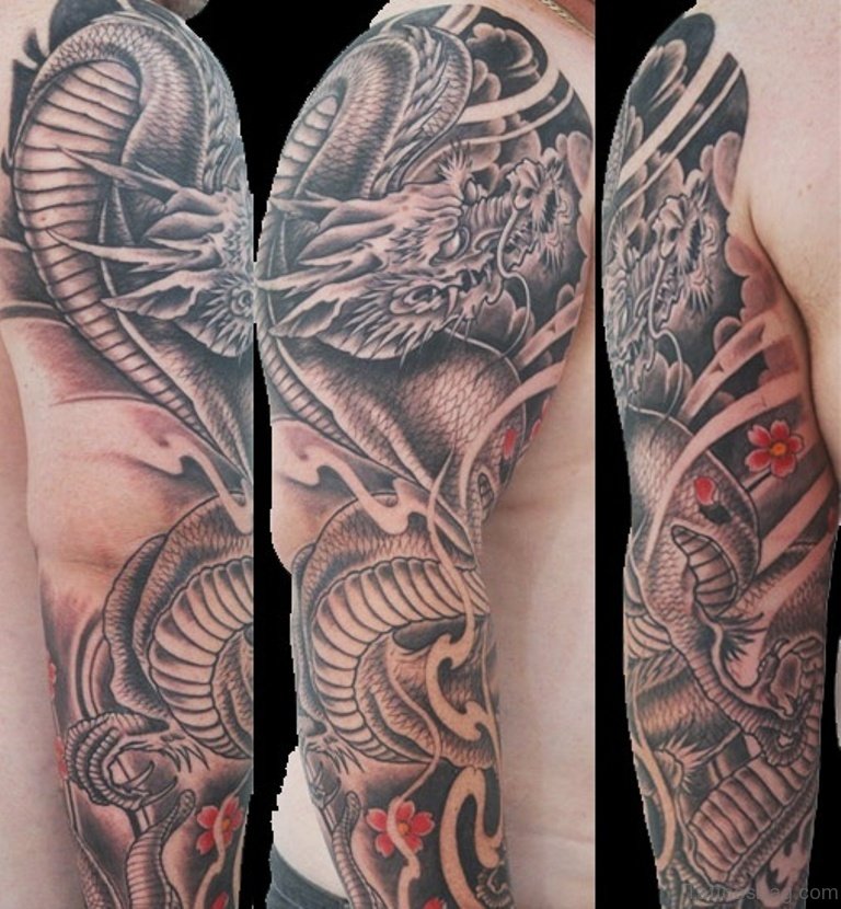 dragon tattoo sleeves for men 0031