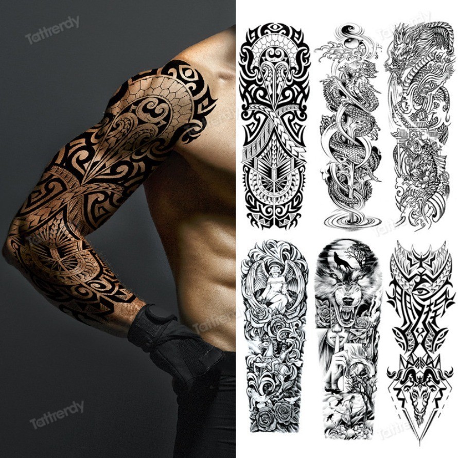 dragon tattoo sleeves for men 0038