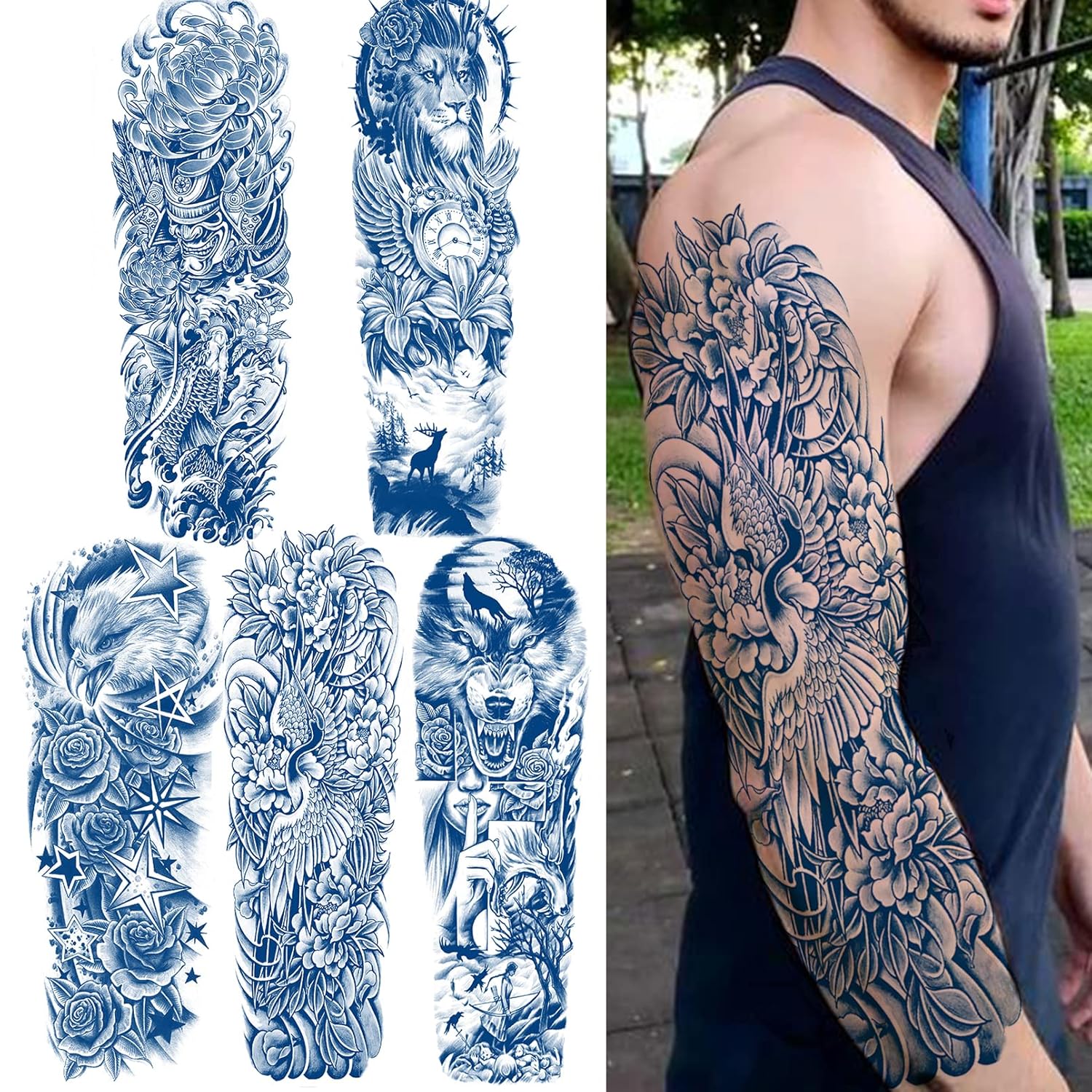 dragon tattoo sleeves for men 0040