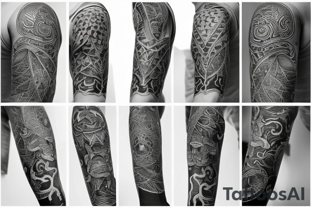 dragon tattoo sleeves for men 0044