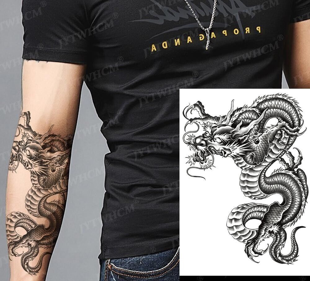 dragon tattoo sleeves for men 0046