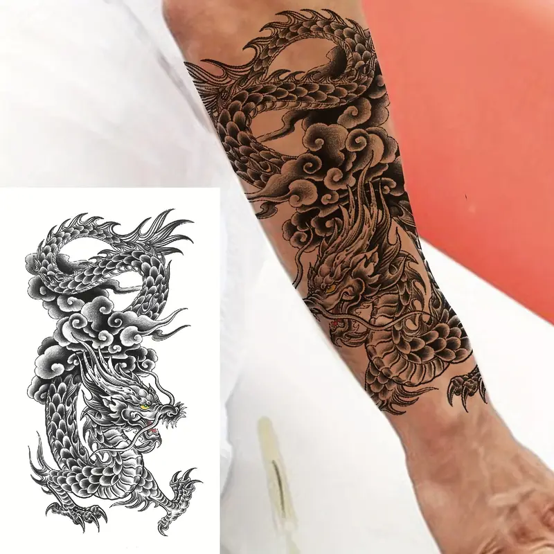 dragon tattoo sleeves for men 0047