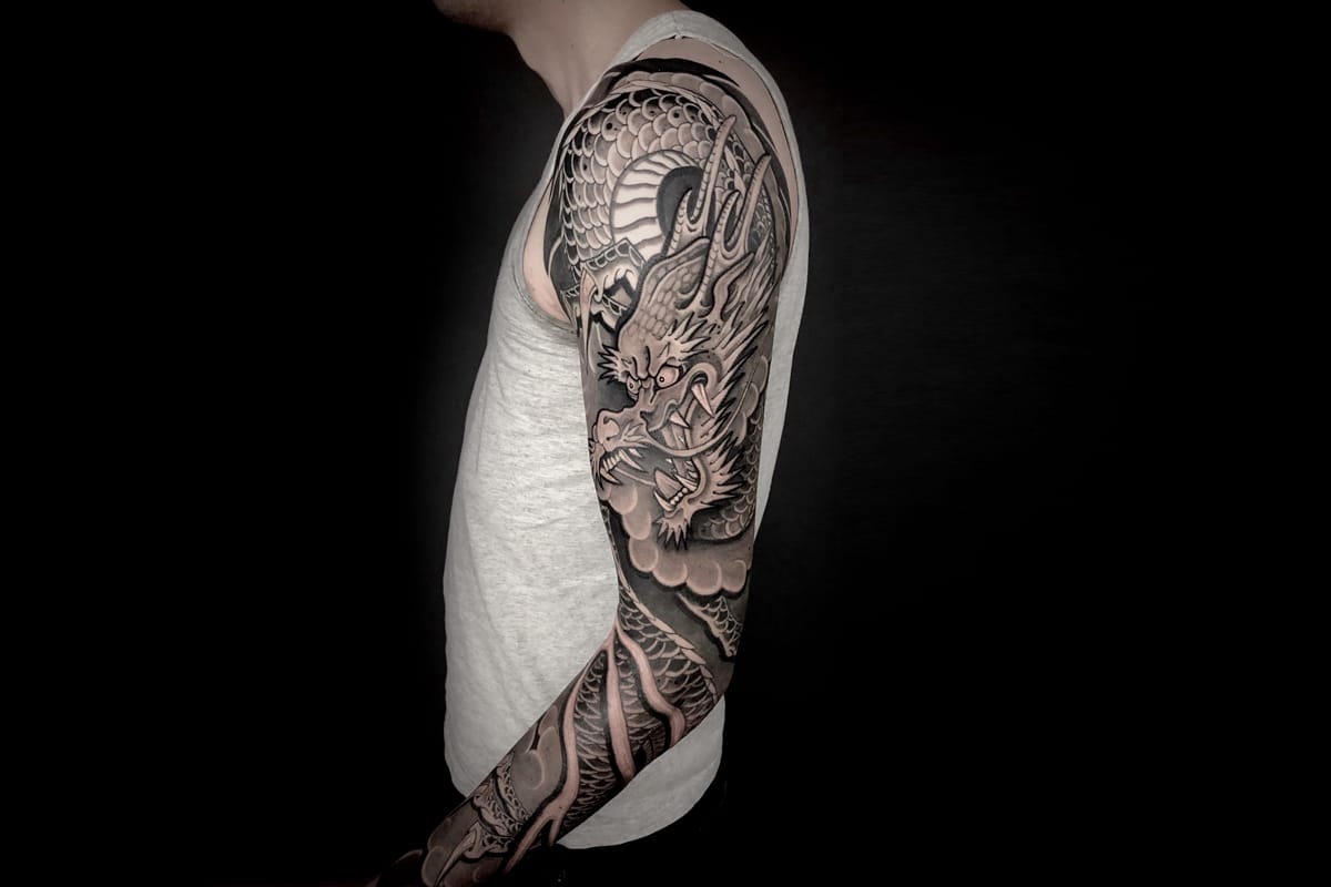 dragon tattoo sleeves for men 0051