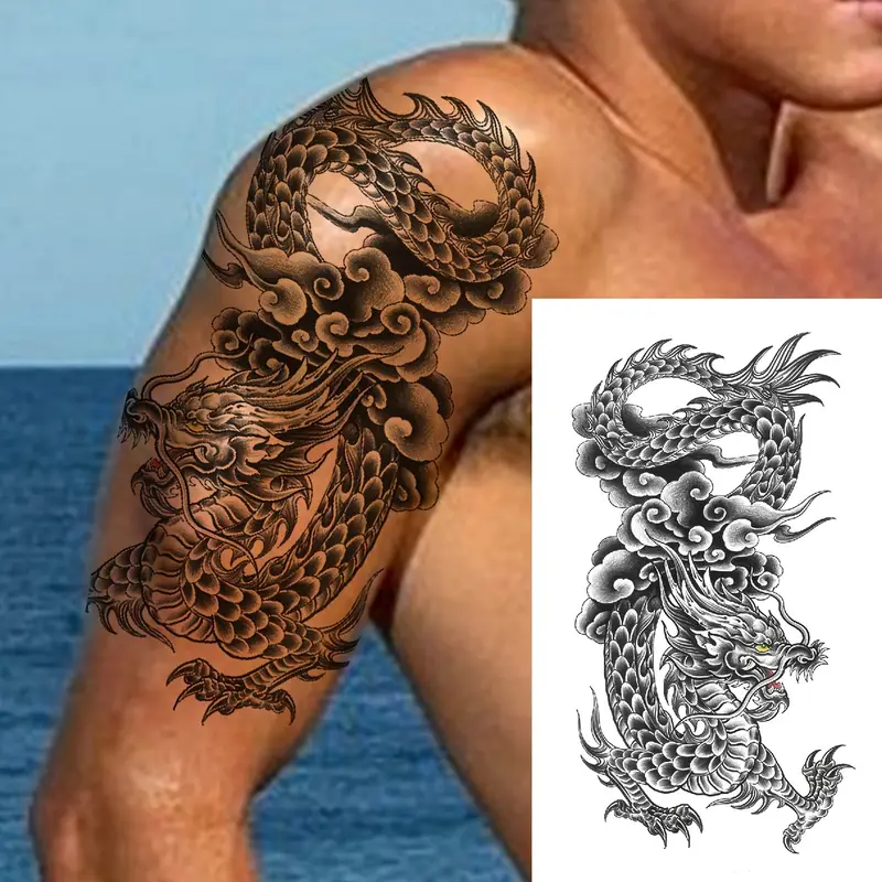 dragon tattoo sleeves for men 0063