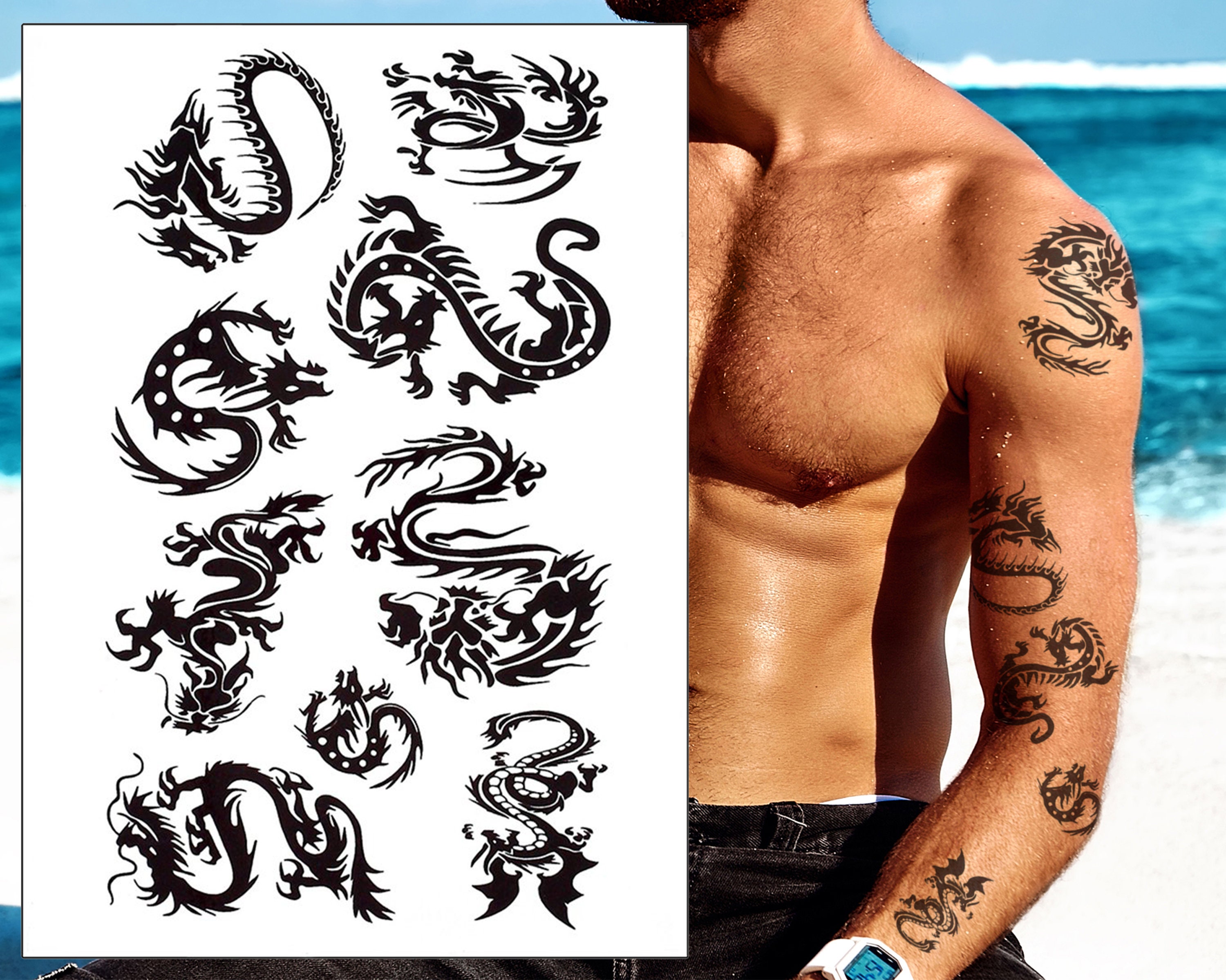 dragon tattoo sleeves for men 0078