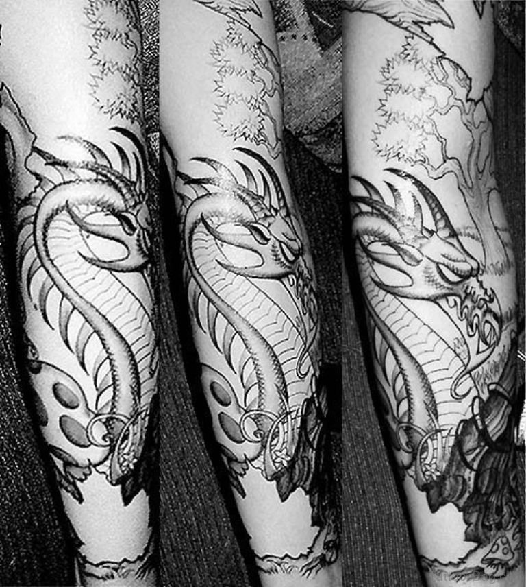 dragon tattoo sleeves for men 0084