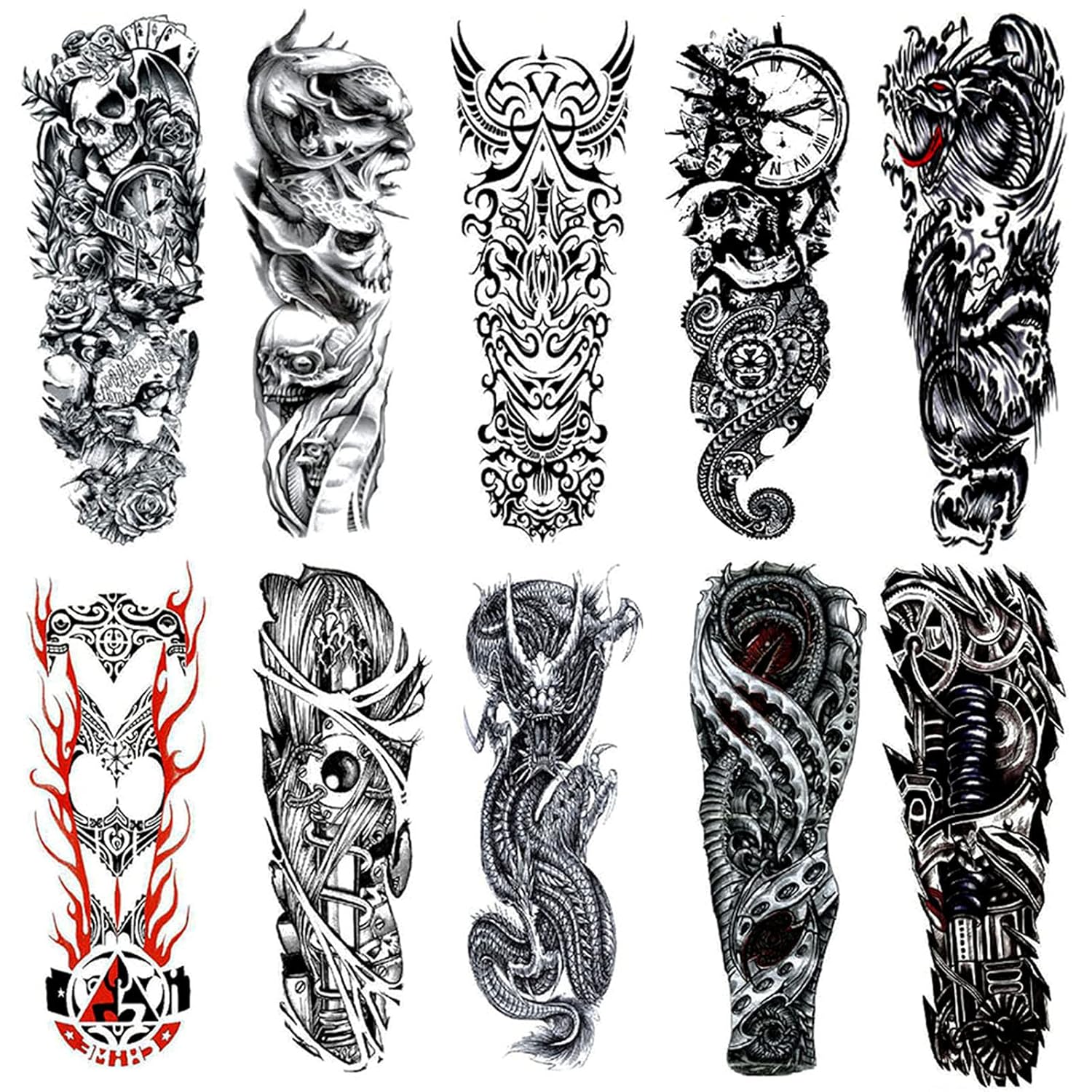 dragon tattoo sleeves for men 0088