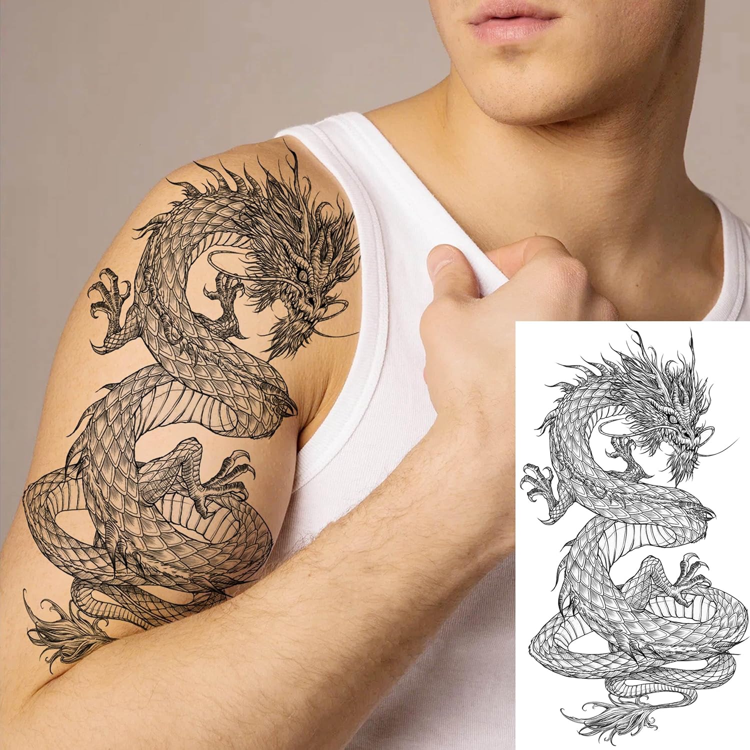 dragon tattoo sleeves for men 0091