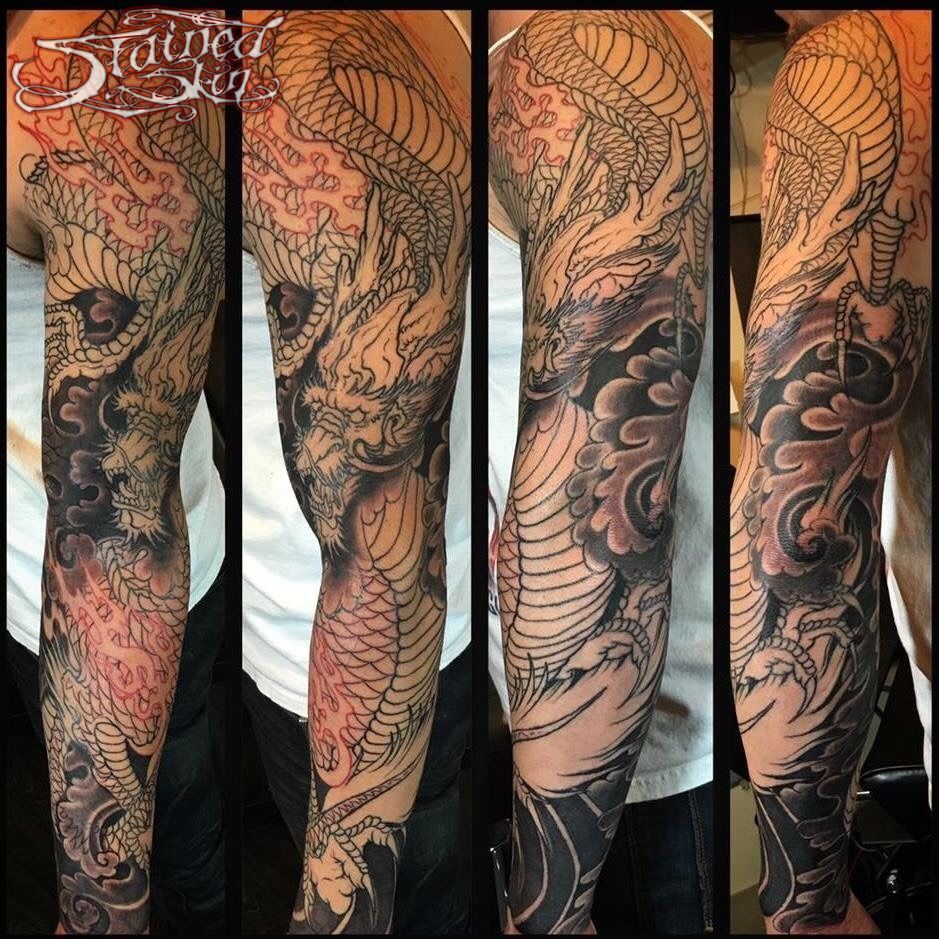 dragon tattoo sleeves for men 0097