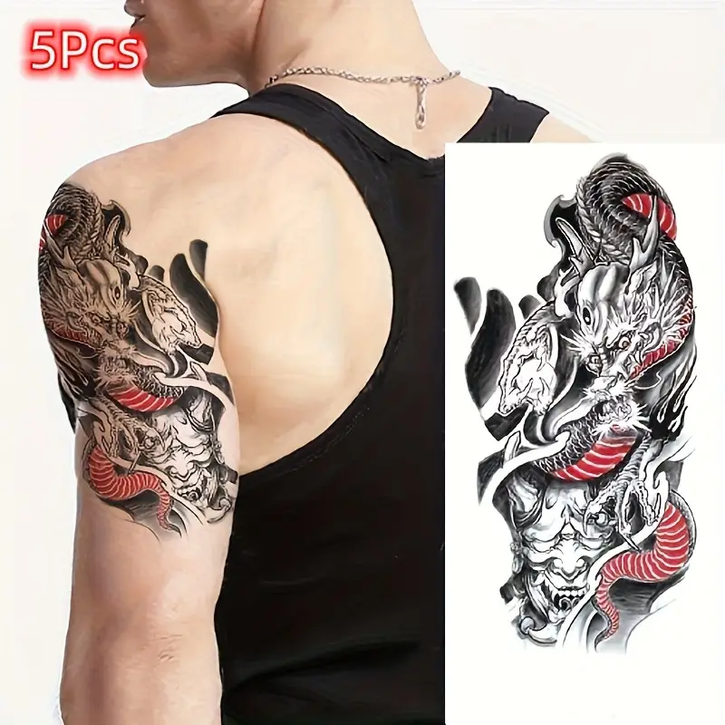 dragon tattoo sleeves for men 0099