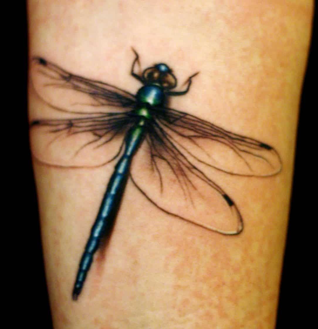 dragonfly tattoos for men designs