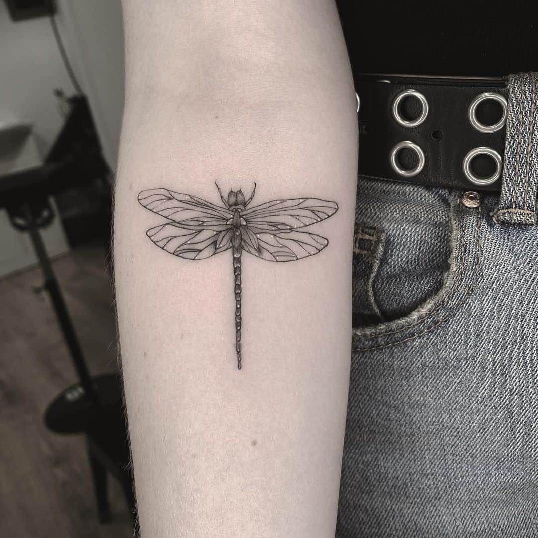 dragonfly tattoos for men meanings