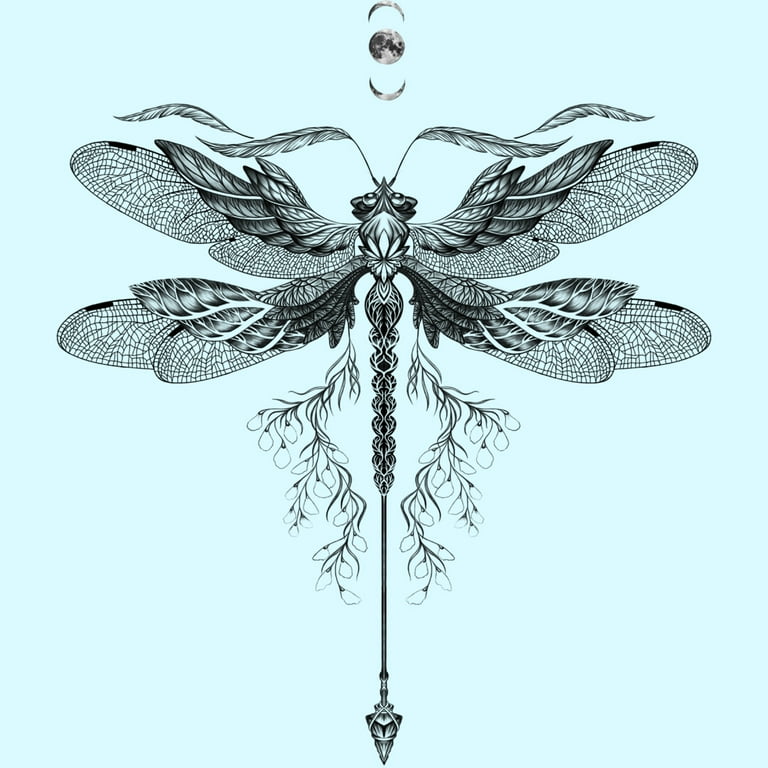 dragonfly tattoos for men styles.