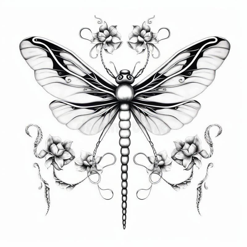 dragonfly tattoos for men 0035