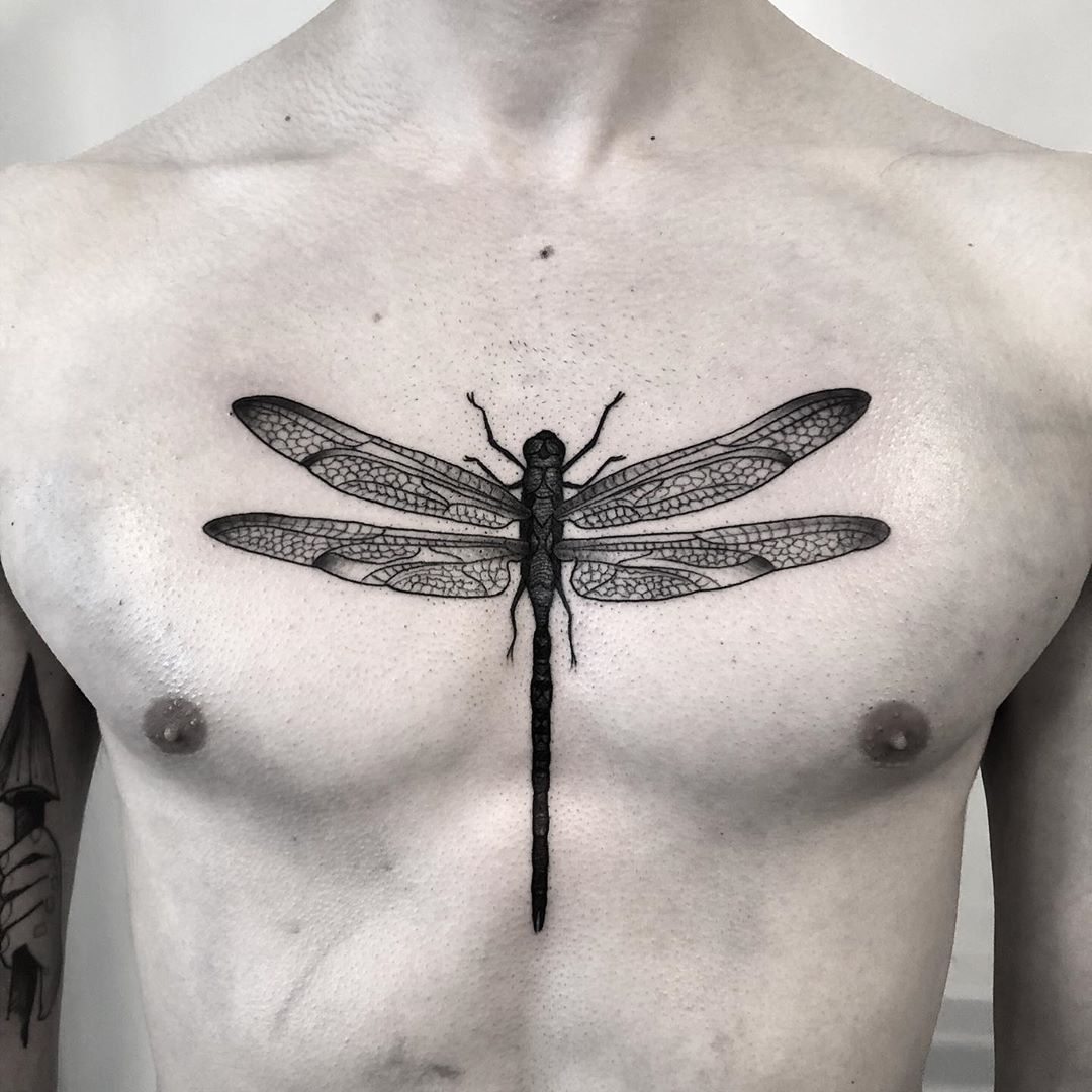 dragonfly tattoos for men 0051