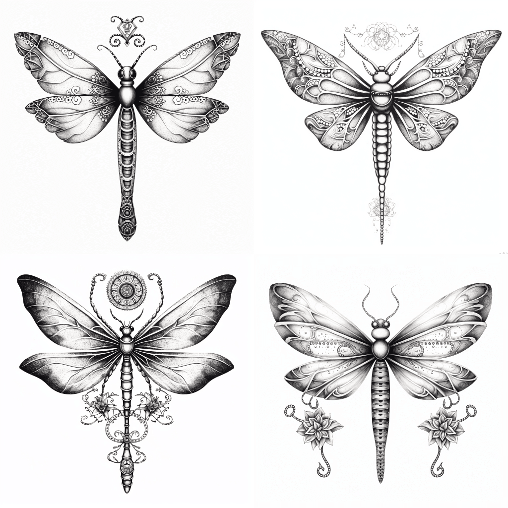 dragonfly tattoos for men 0095