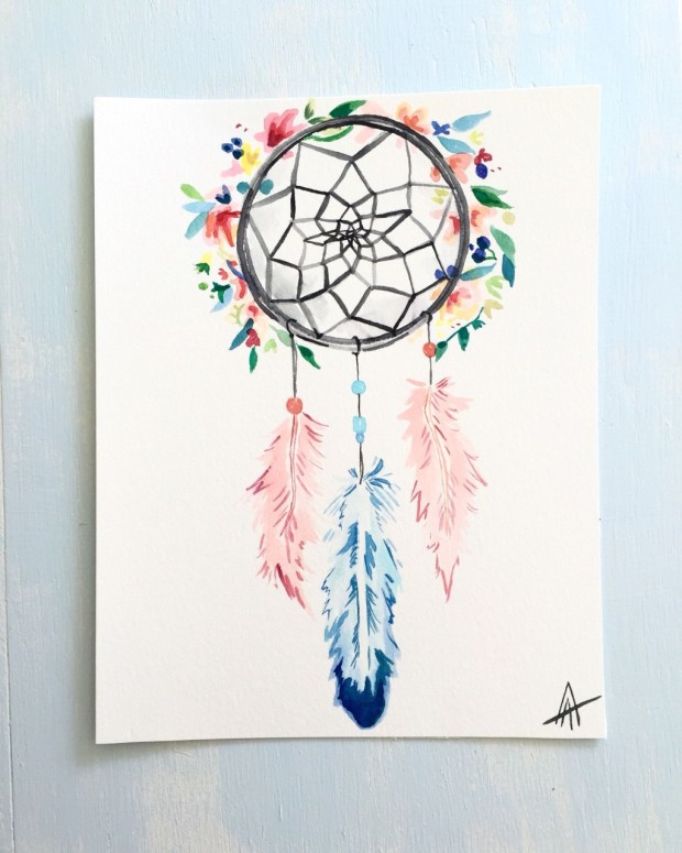 Dream Catcher tattoo for men 0017