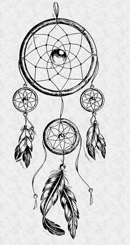 Dream Catcher tattoo for men 0026