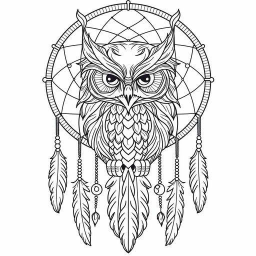 Dream Catcher tattoo for men 0035