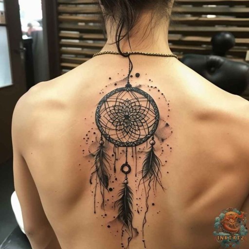 Dream Catcher tattoo for men 0044