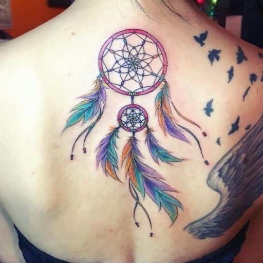 Dream Catcher tattoo for men 0070