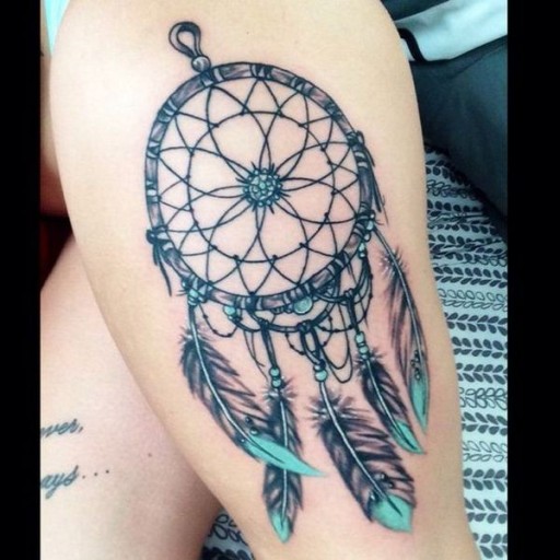 Dream Catcher tattoo for men 0081