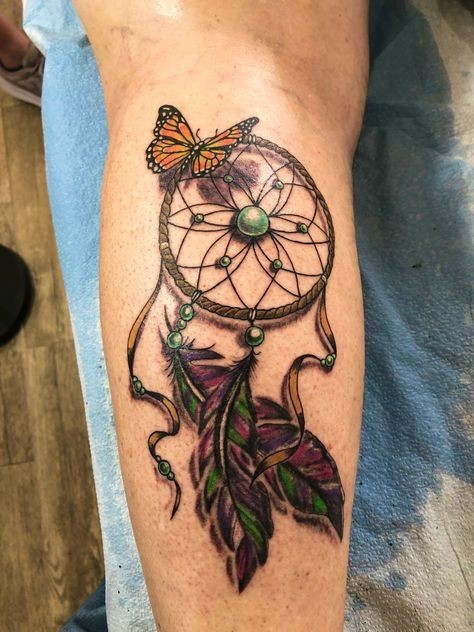 Dream Catcher tattoo for men 0087