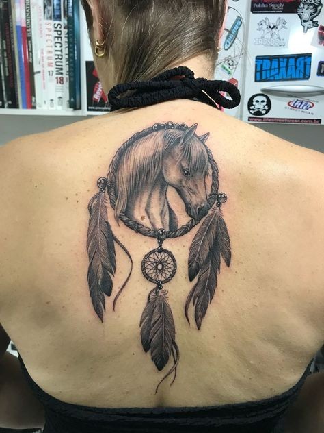 Dream Catcher tattoo for men 0090