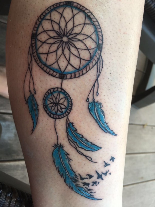 Dream Catcher tattoo for men 0091