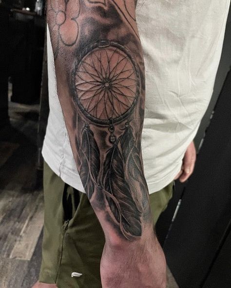 Dream Catcher tattoo ideas for men