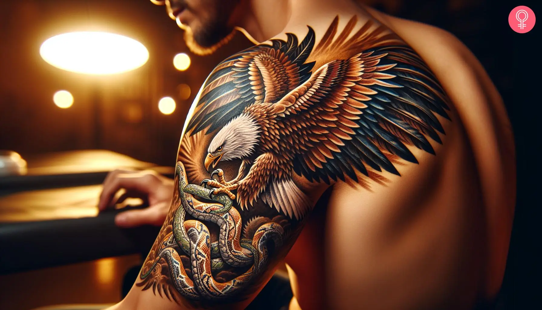 eagle chest tattoos for men 0032